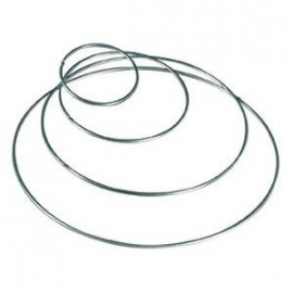 Draadring 8cm metaal