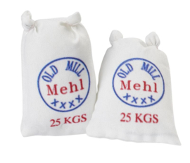 2 meelzakken 4.5cm