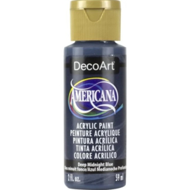 DecoArt Americana Acrylverf Deep Midnight Blue