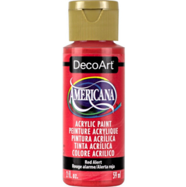 DecoArt Americana Acrylverf Red Alert