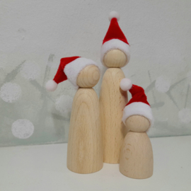 Mini kerstmuts velours