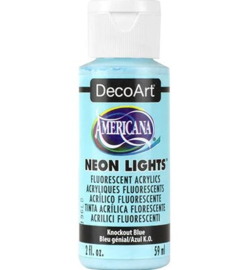 DecoArt Americana Neon Lights Knockout Blue