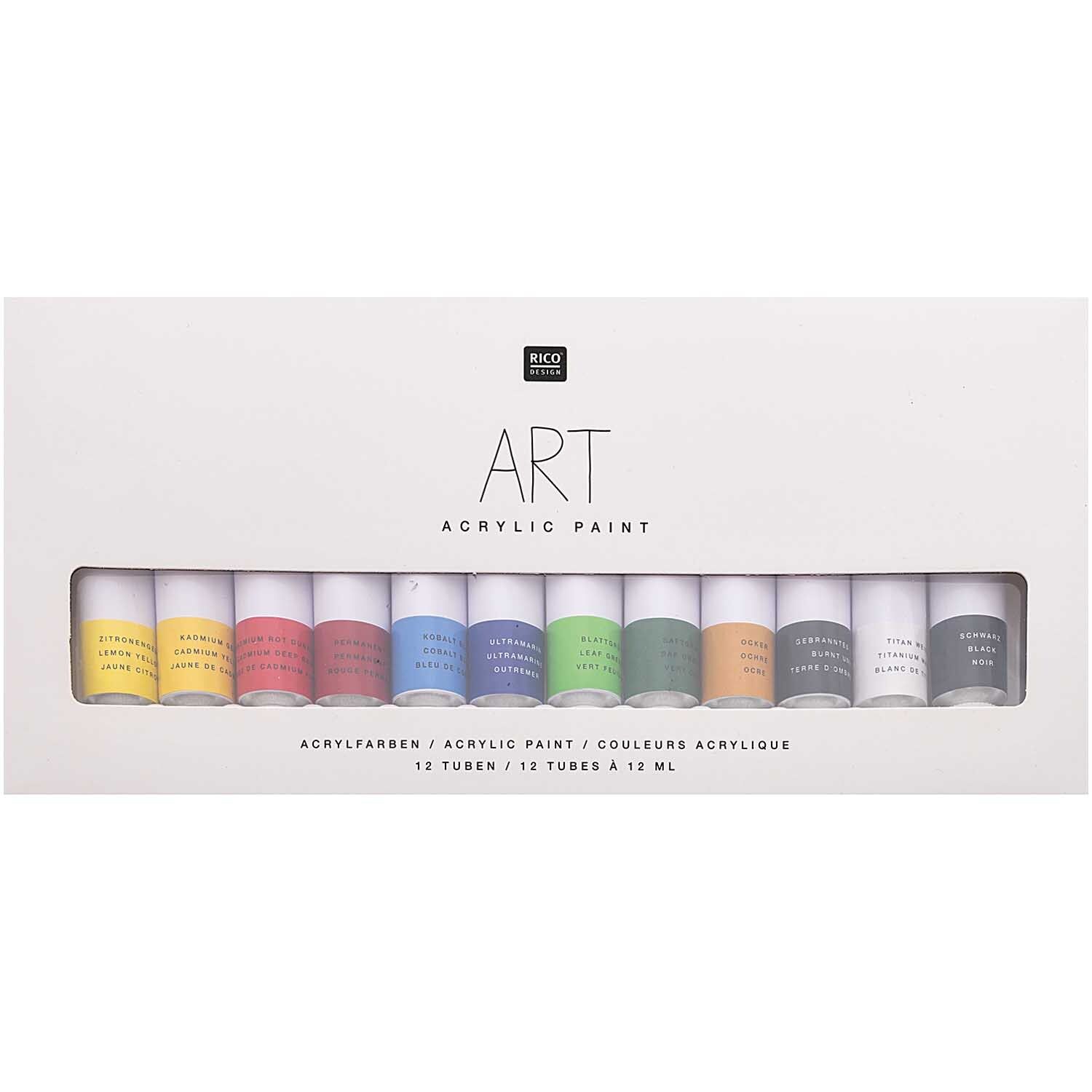 acrylverf 12 stuks 12ml