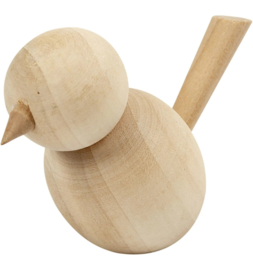 Houten vogel 7,6cm