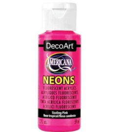 DecoArt Americana Neons Sizzling Pink