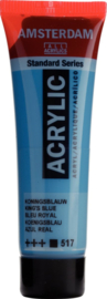 Talens Amsterdam acrylverf 20ml 517 koningsblauw