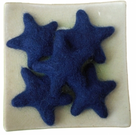 Sterretje donkerblauw