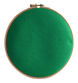 Woolblend Kelly green