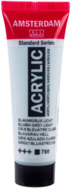 Talens Amsterdam acrylverf 20ml 750 blauwgrijs licht