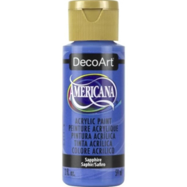 DecoArt Americana Acrylverf Sapphire