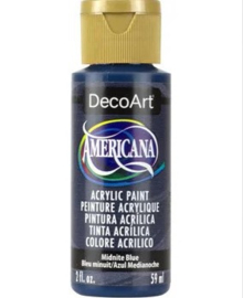 DecoArt Americana Acrylverf Midnite Blue