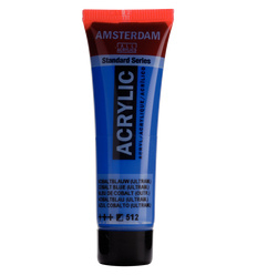 Talens Amsterdam acrylverf 20ml 512 kobaltblauw