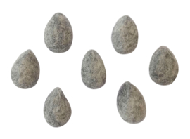 Druppeltjes klein grijsmêlee