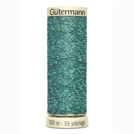 Gütermann metallic garen Zeegroen