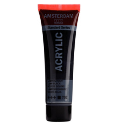 Talens Amsterdam acrylverf 20ml 702 lampenzwart