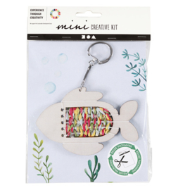 Mini Creative Kit Vis sleutelhanger