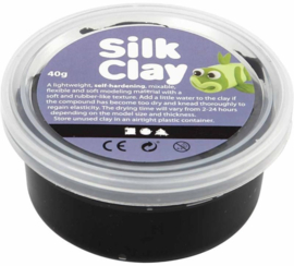 Silk Clay® 40 gr zwart