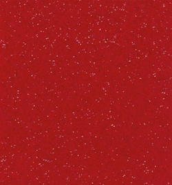 Glittervilt rood