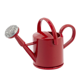 Miniatuur gieter rood