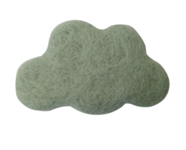 Handgevilten wolk Softmint