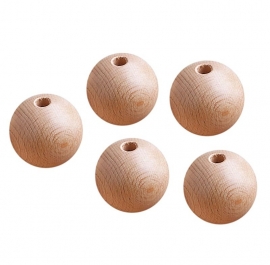 Houten kraal blank 20mm 5 stuks