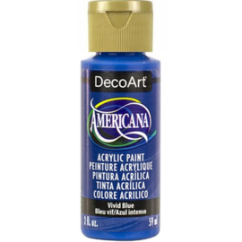 DecoArt Americana Acrylverf Vivid Blue