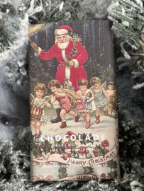Hemelse melkchocolade met amandelen kerst editie
