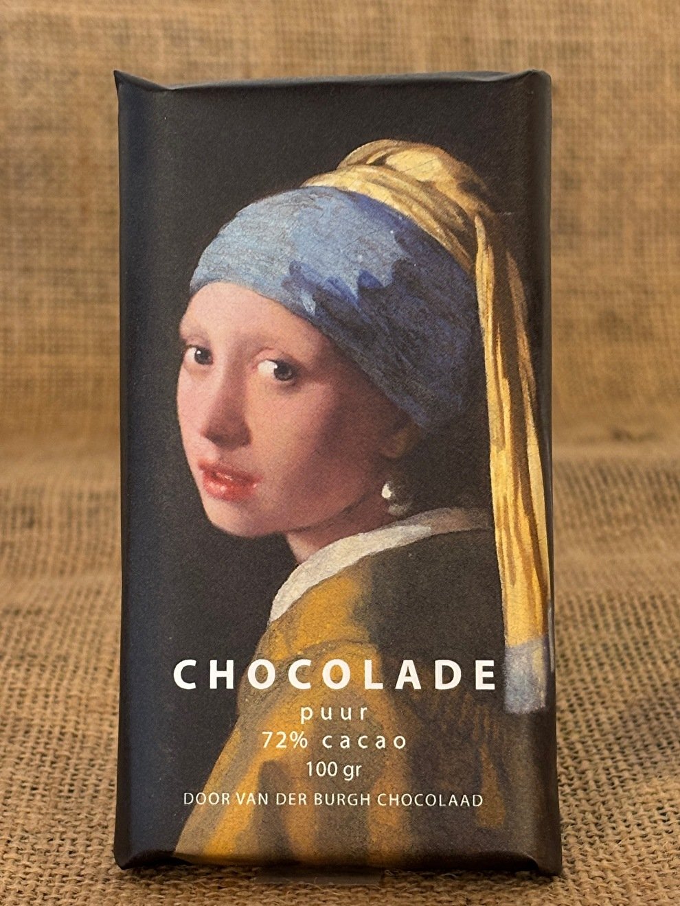 Hemelse pure chocolade (Meisje met de parel van Vermeer)