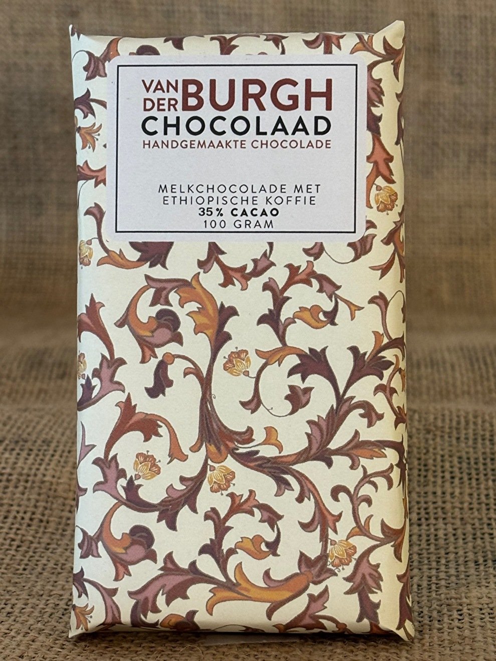 Hemelse melkchocolade met Ethiopische koffie