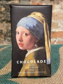 Hemelse pure chocolade (Meisje met de parel van Vermeer)