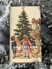 Hemelse melkchocolade met sinaasappel kerst editie