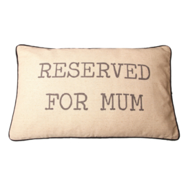 Reserved for mum
