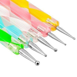 Dotting tools set van 5 stuks