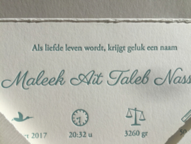 Kroontje in reliëf