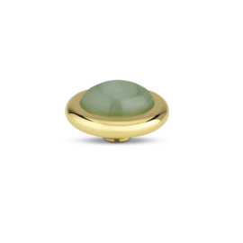 Vivid Rounded gemstone - Jade