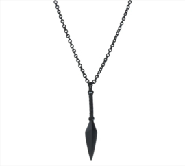Necklace Spear - Noir