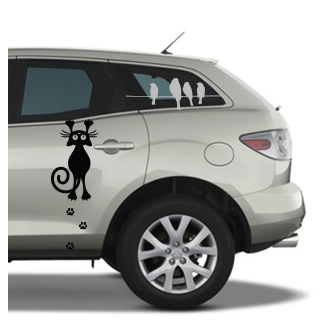 STICKERS | Uniquewinkel auto sticker • schoen | diversen | Uniquewinkel