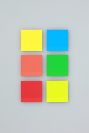 Stalogy Writable Sticky Notes, 50 x 50 mm, Set A (Red, Orange, Yellow)
