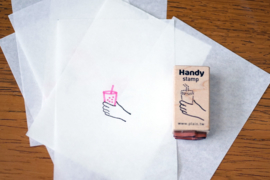 Plain Stationery - Handy Stamp - A