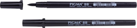 Sakura Pigma Brush pen BOLD  - Zwart BB