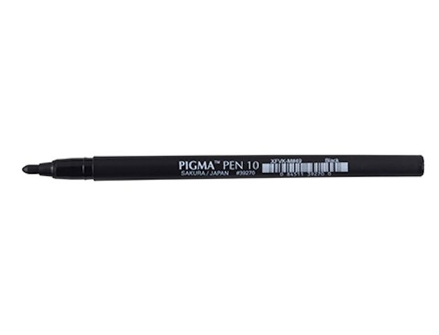 Sakura Pigma pen 10 Zwart