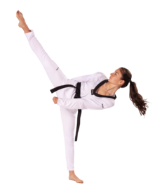 KWON Taekwondo pak Slim Fit WT goedgekeurd