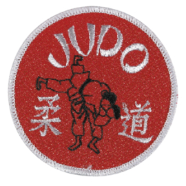 Opnaai embleem Judo rood