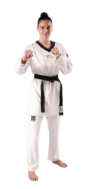 KWON Taekwondo pak Slim Fit WT goedgekeurd