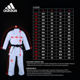 Adidas WKF Karatepak Kumite Fighter