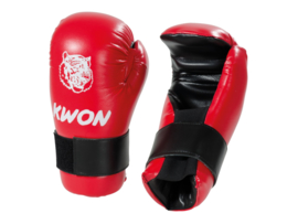 KWON Handbeschermers Anatomic Tiger KIDS Rood maat XS.