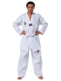 KWON Taekwondo Pak / Dobok Starfighter witte V-hals