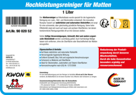 Matten reiniger 1 Liter