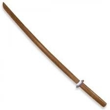 Bokken van hout ca. 100 cm.