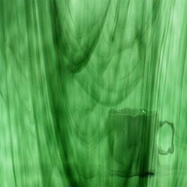 422 1WF Lichtgroen transparant bosgroen, Waterglas Fusible